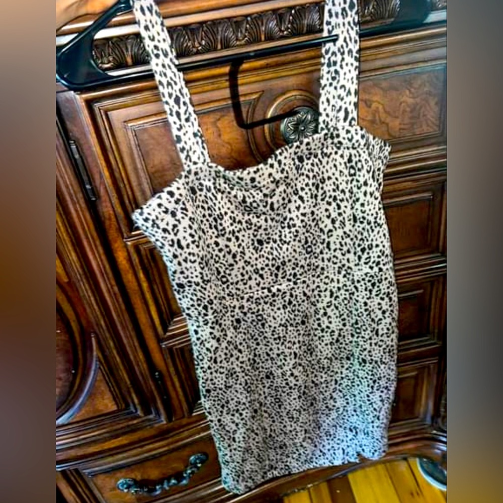 Cheetah Print Dress